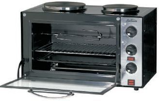 Sunbeam - Deluxe Compact Oven with Rotisserie